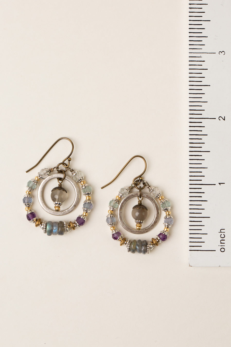 Aspire Fluorite Statement Earrings