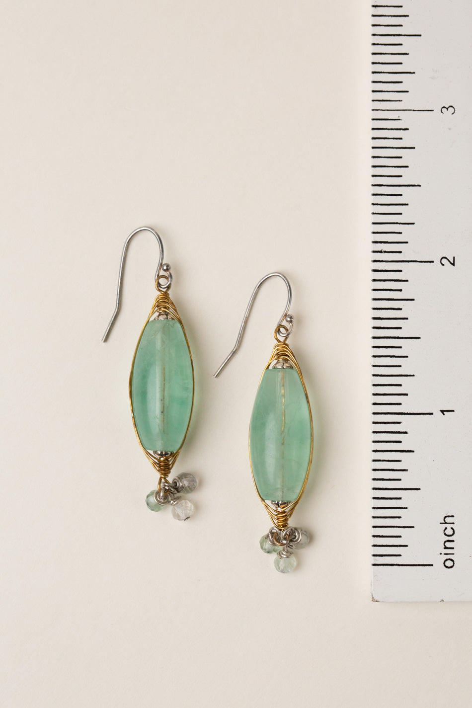 Aspire Fluorite Statement Earrings