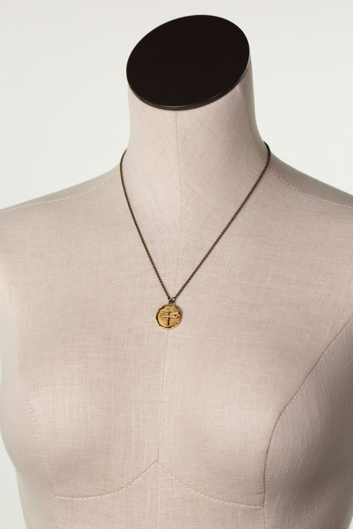 Enlighten 16-18" Dragon Fly Simple Necklace