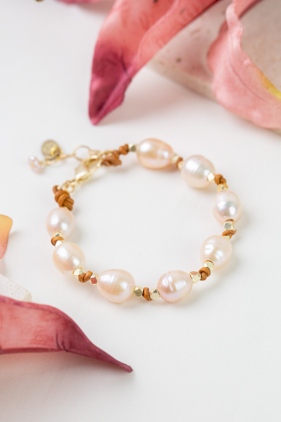 Joy 7.5-8.5" Freshwater Pearl Statement Bracelet