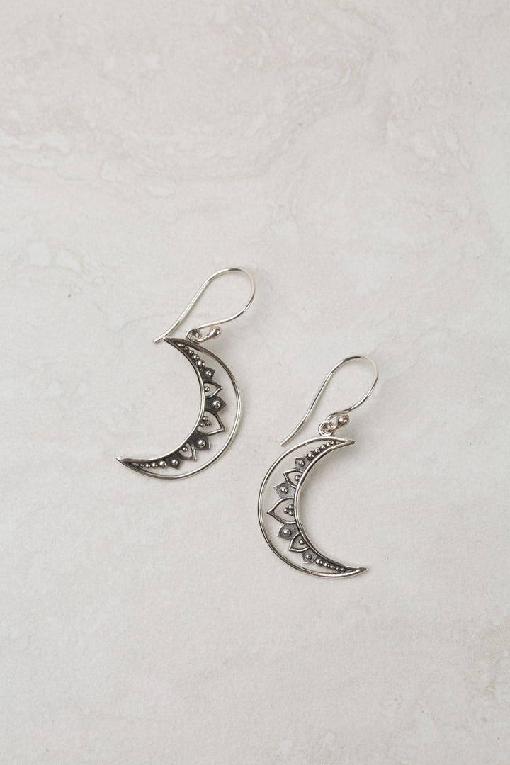 Limited Edition Crescent Moon Statement Earrings