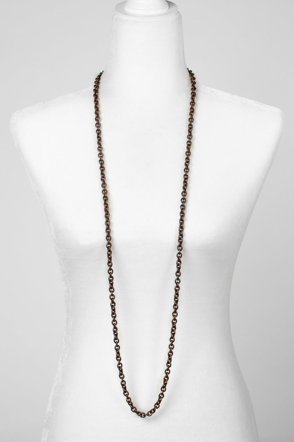 Mauve 45.25-47.25" Simple Necklace