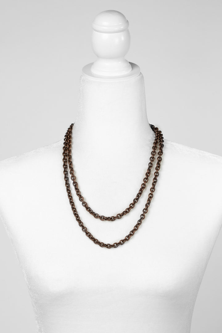 Mauve 45.25-47.25" Simple Necklace