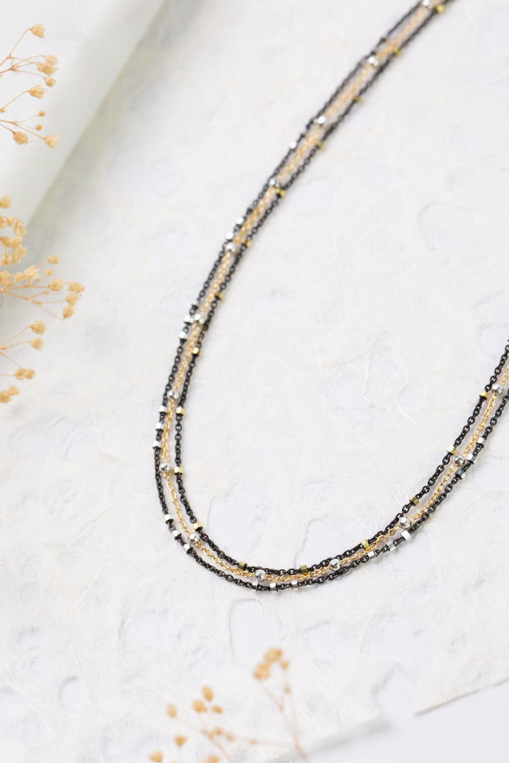 Nightfall 25-27" Multistrand Necklace