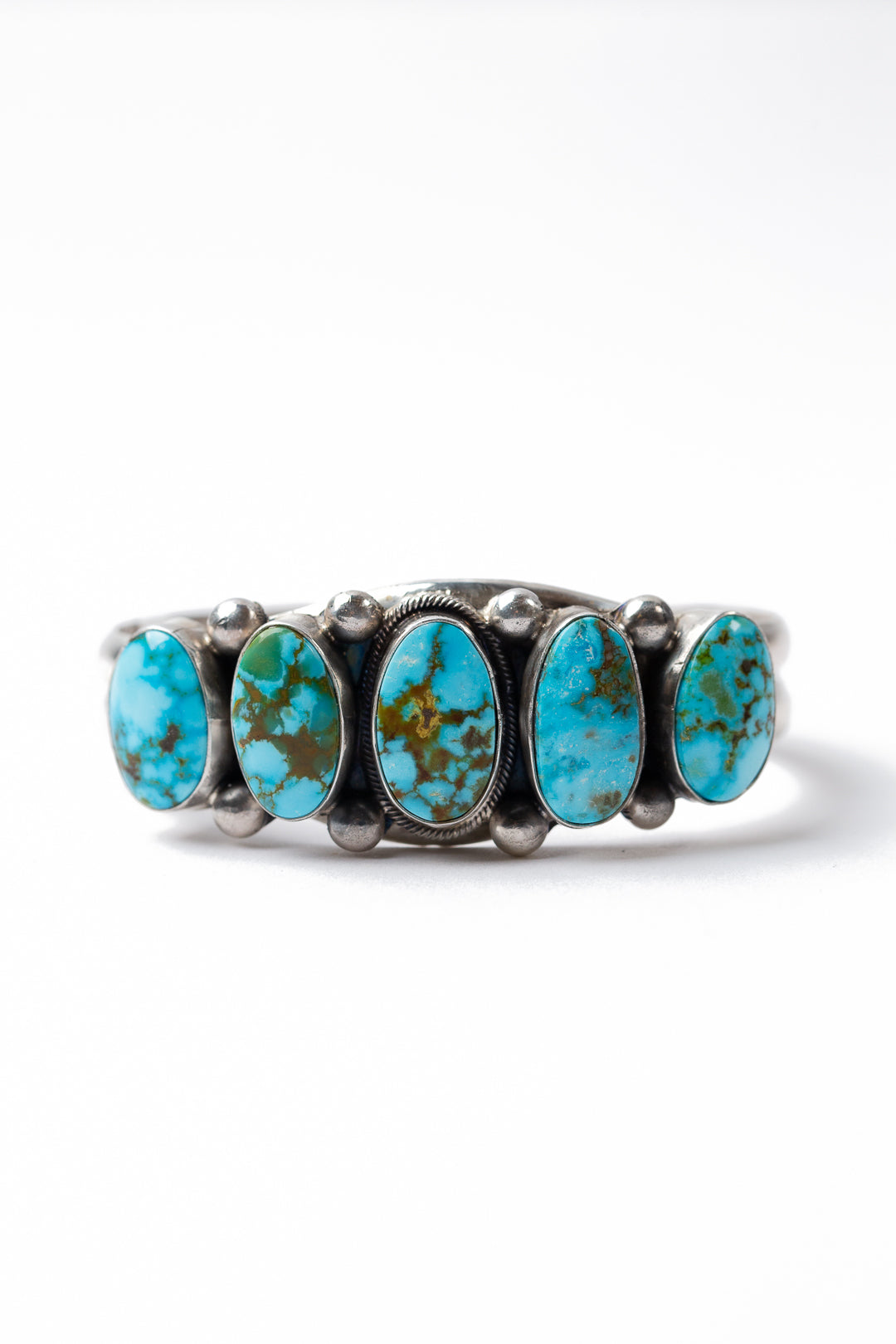 Kathleen Chavez Native American Handcrafted Turquoise Cuff