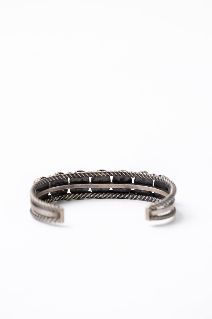 Sheila Tso 6" Spiny Oyster Statement Bracelet