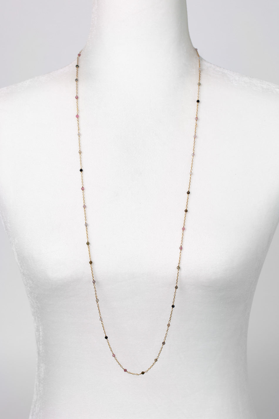 One Of A Kind 37-39" Faceted Tourmaline Simple Necklace