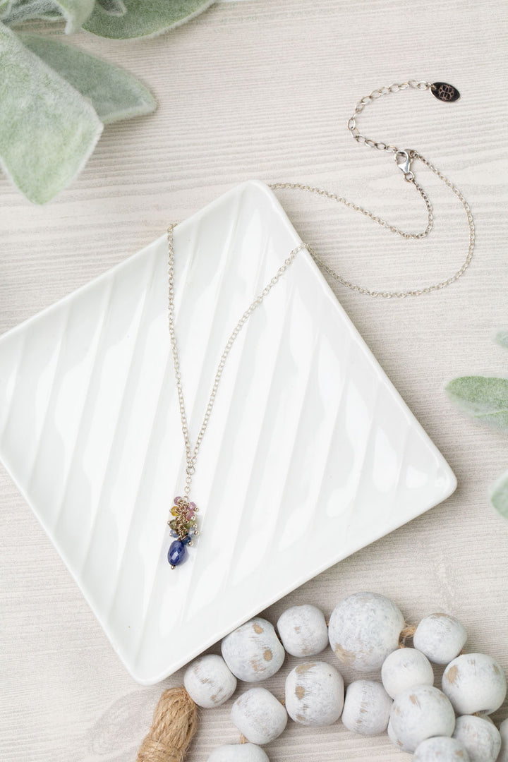 One Of A Kind 16-18" Sapphire Simple Necklace