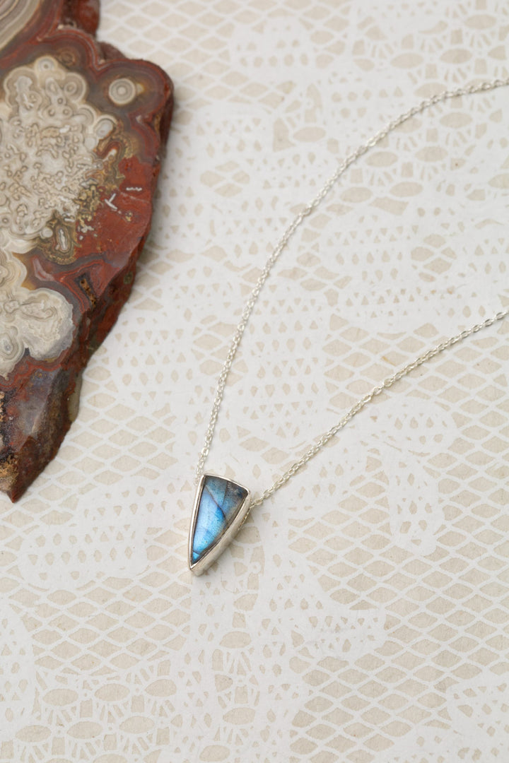 One Of A Kind 18.5-20.5" Labradorite Simple Necklace