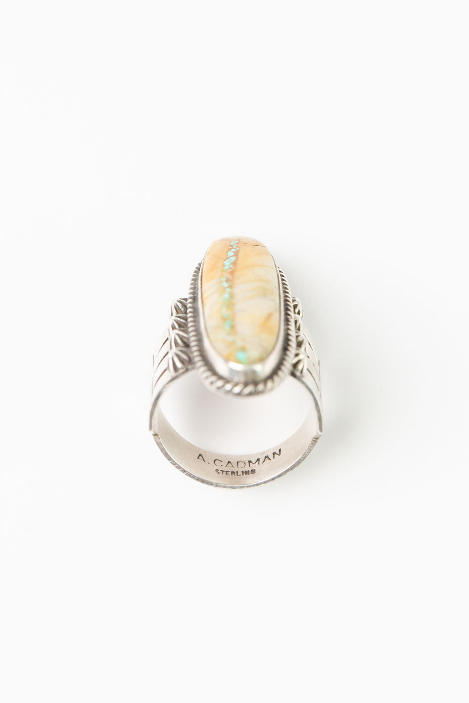 A. Cadman Boulder Turquoise Ring