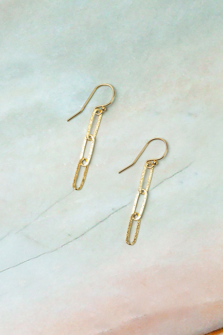 Ocean Waves Dangle Earrings