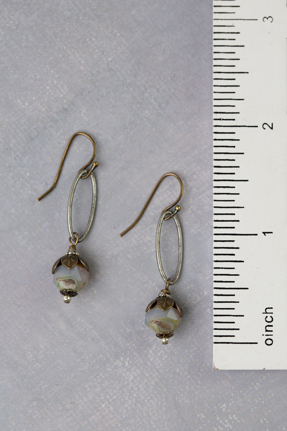 Venetian Dreams Czech Glass Dangle Earrings
