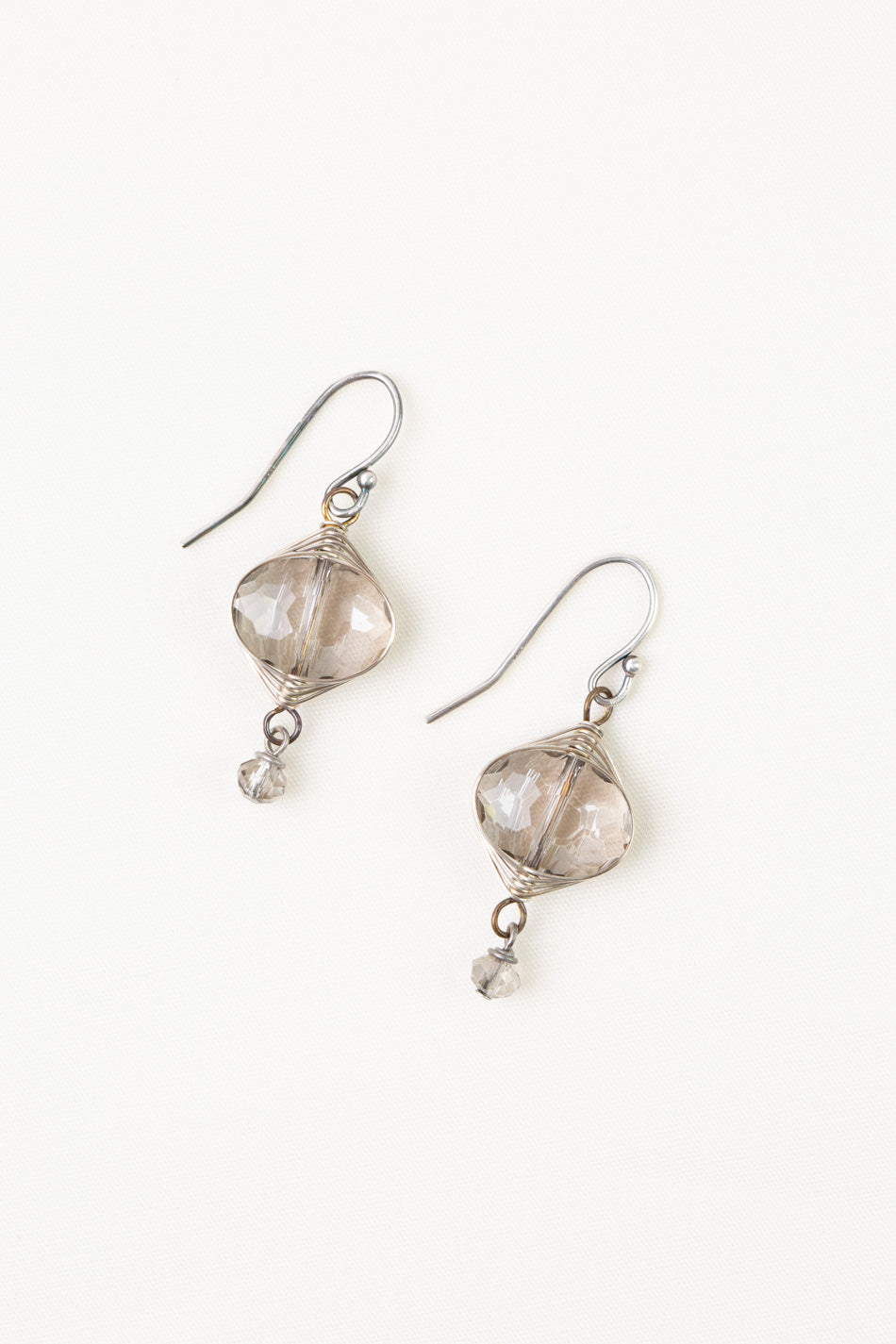 Windsor Castle Crystal Herringbone Earrings