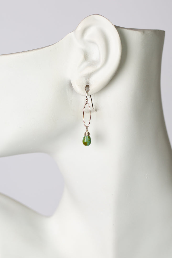 *Gentle Breeze Czech Glass Dangle Earrings (limited)